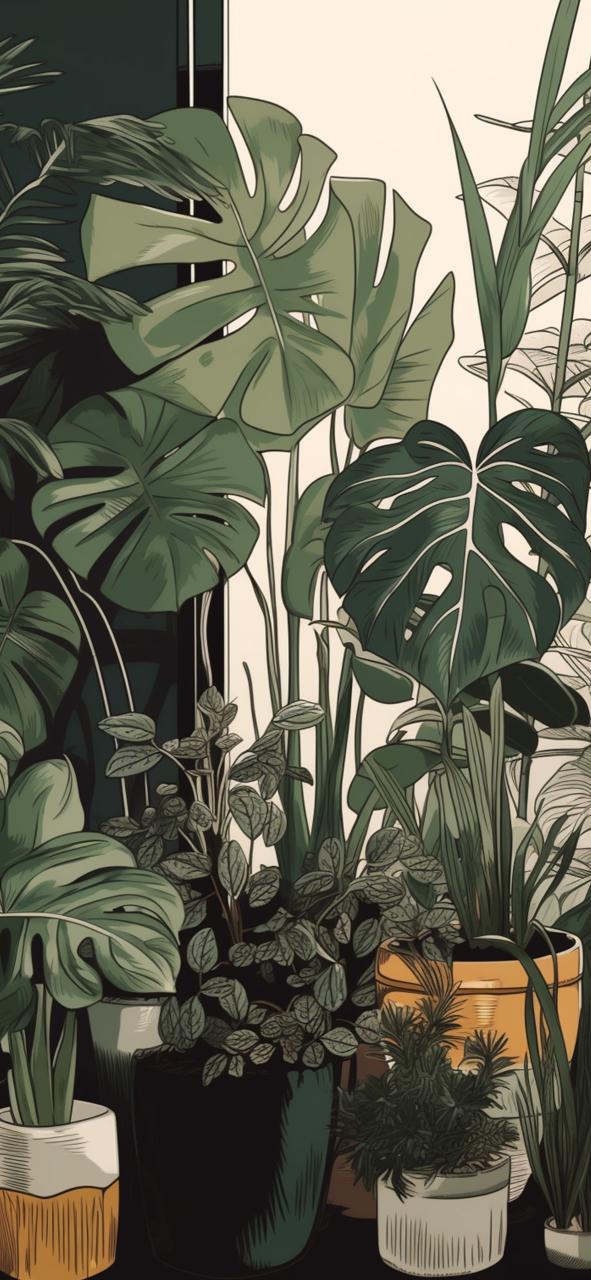 Download Green Houseplants