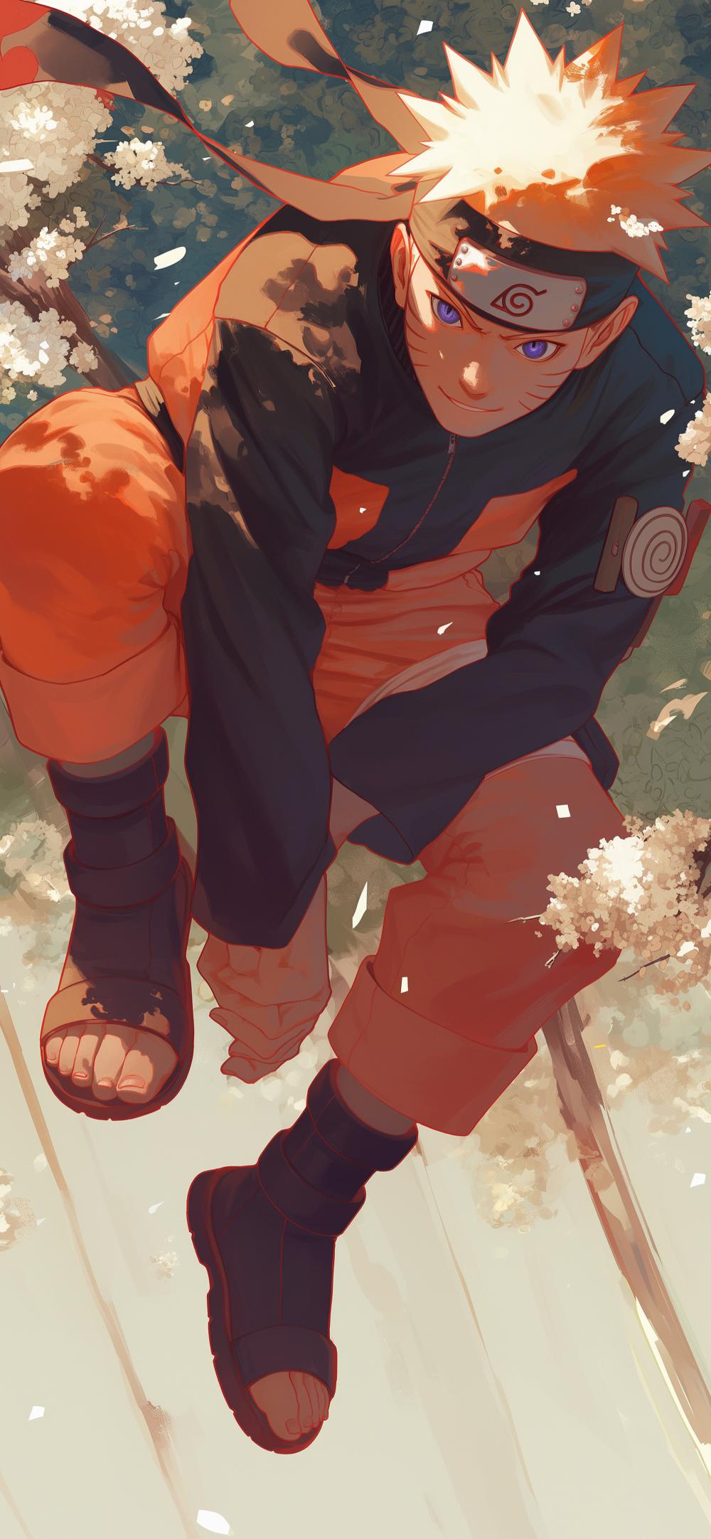 Download Naruto Uzumaki Cherry Blossom