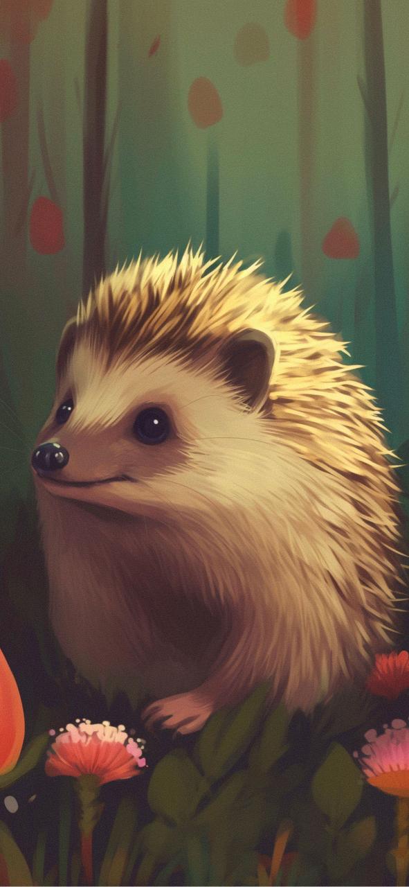 Download Smilling Hedgehog Cartoon