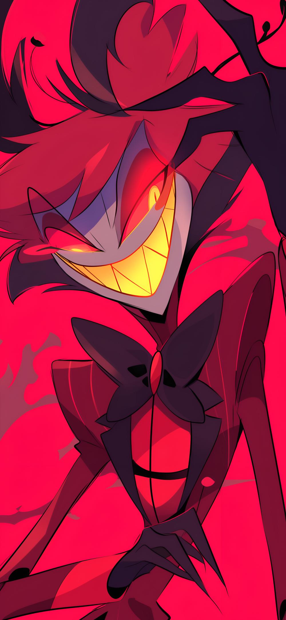 Download Hazbin Hotel Alastor Red Glow