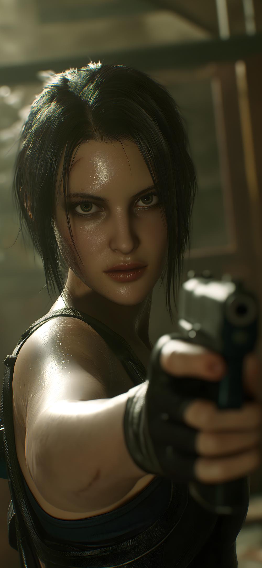 Download Action Resident Evil Girl