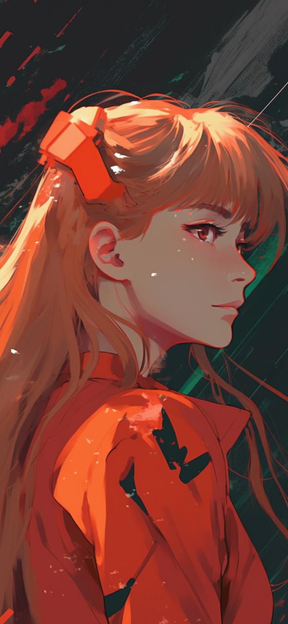 Download Evangelion Asuka Langley Sohryu Art