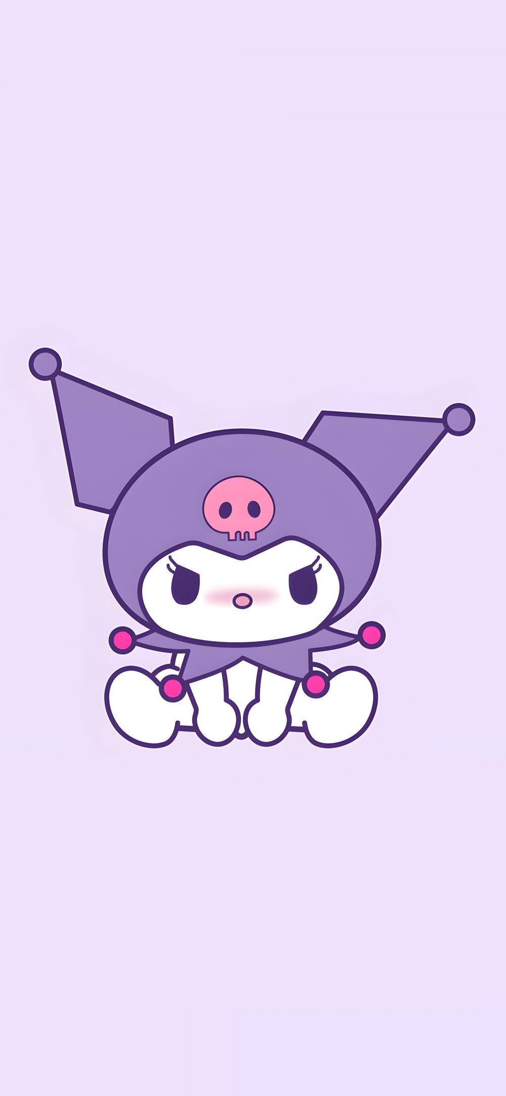 Download Kawaii Kuromi Light Purple