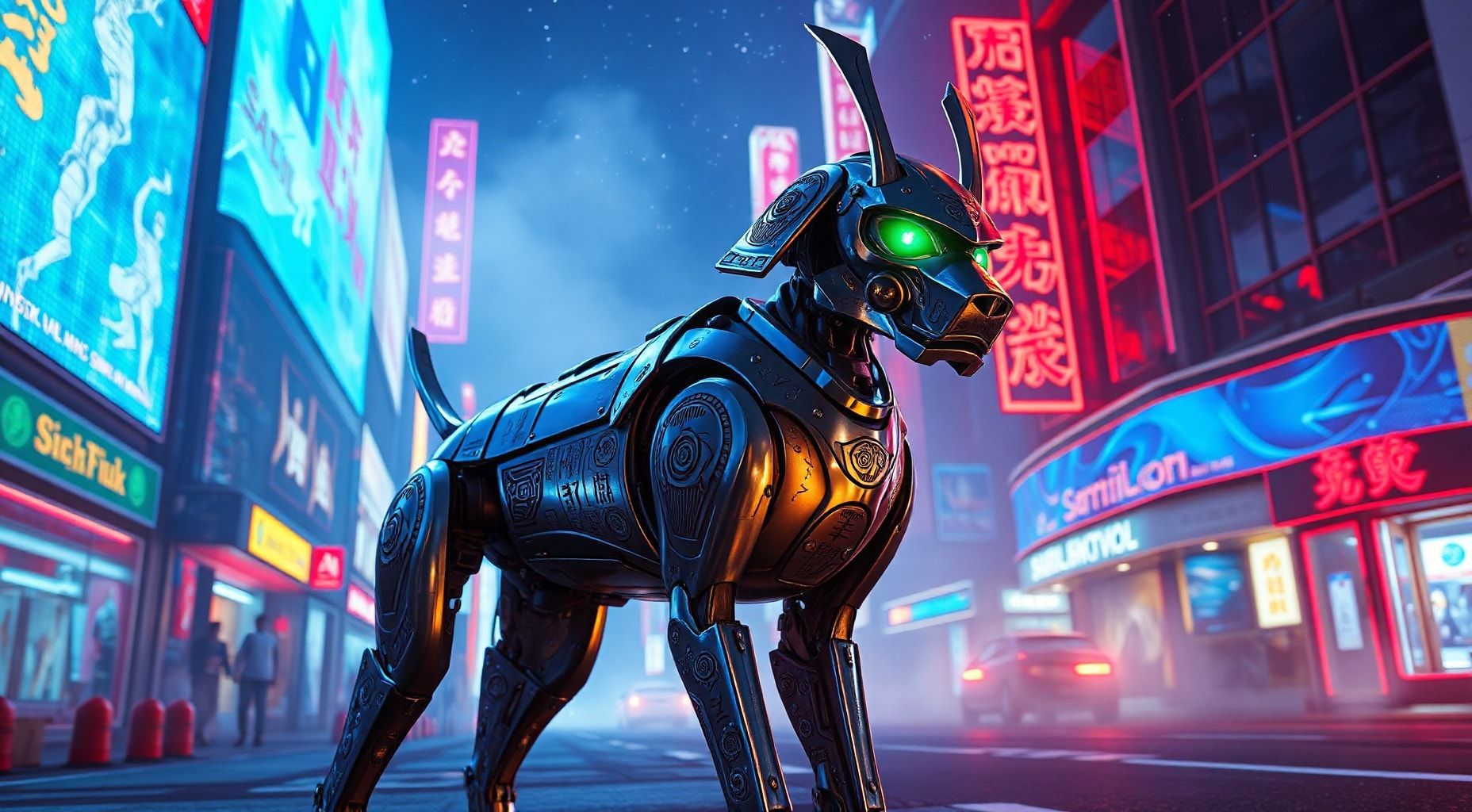 Download Samurai Robot Dog