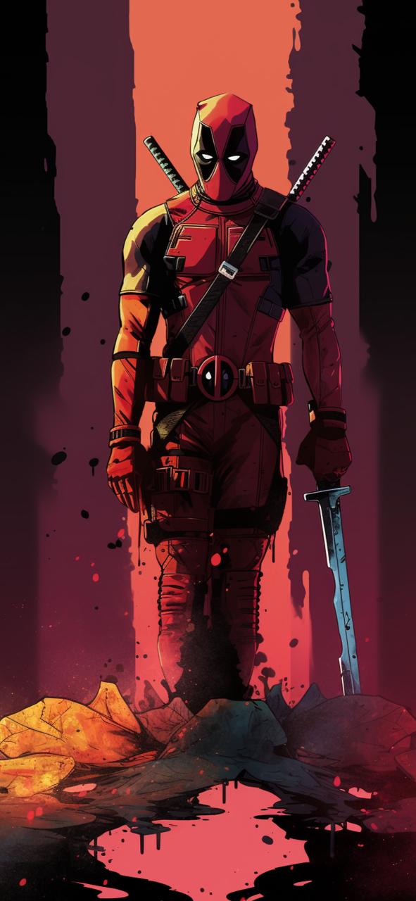 Download Marvel Deadpool Red