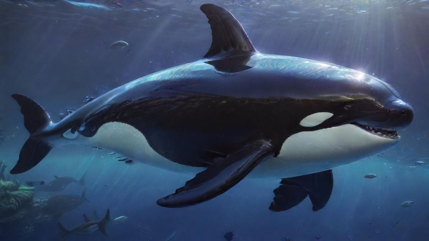 Download Shiny Overweight Orca