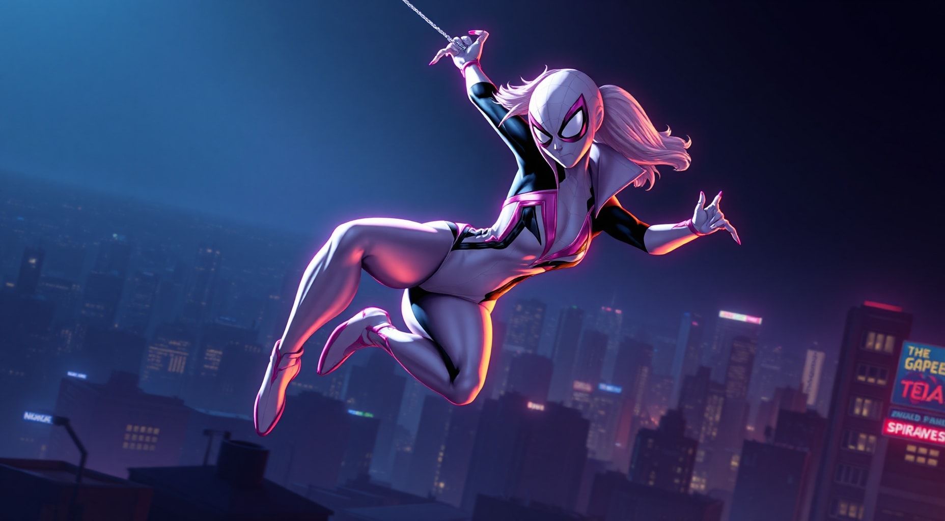 Download Spidergwen Dark Amoled