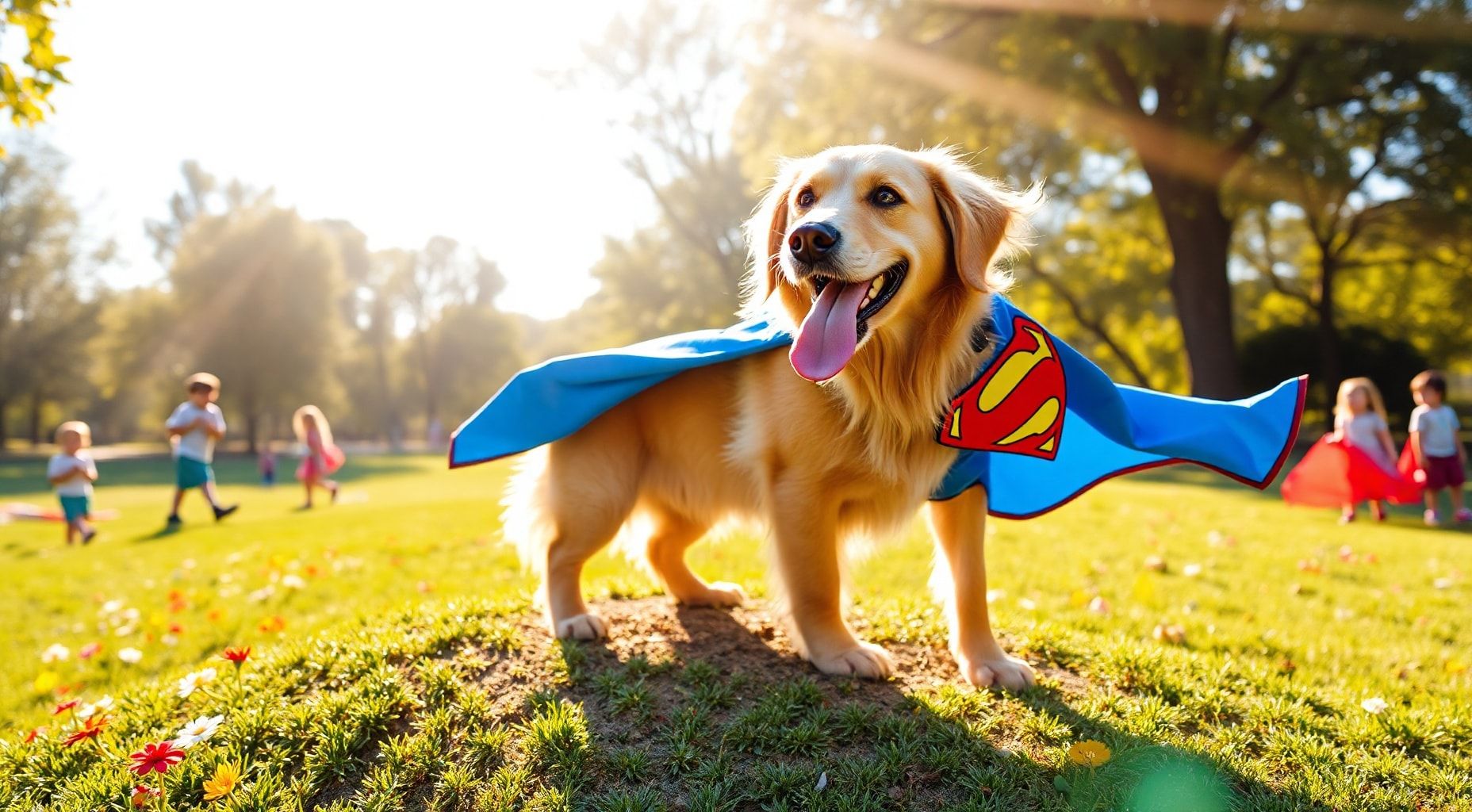 Download Superman Dog