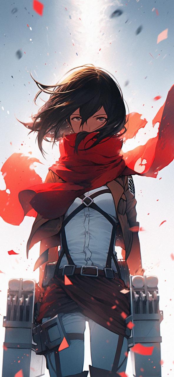 Download Attack On Titan Mikasa Art 1