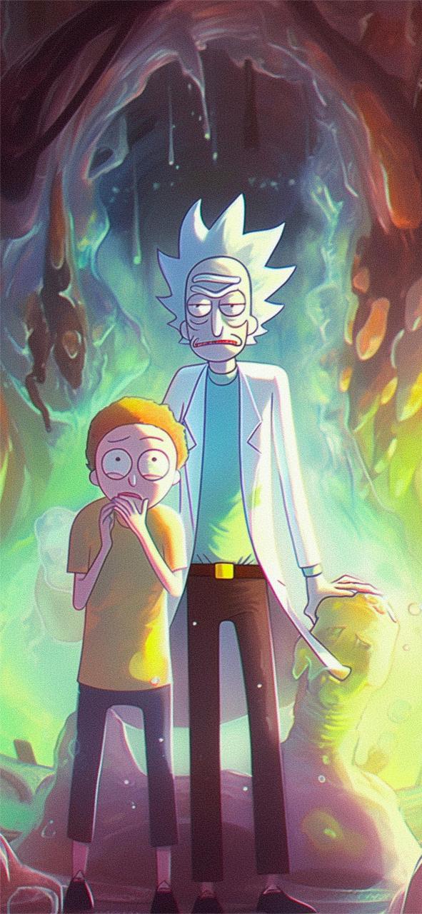 Download Rick And Morty Slime In The Cave