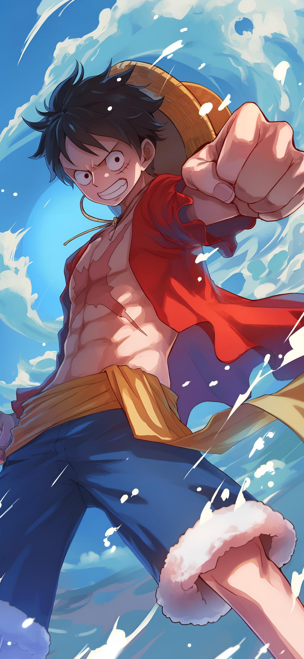 Download Epic Luffy Action One Piece