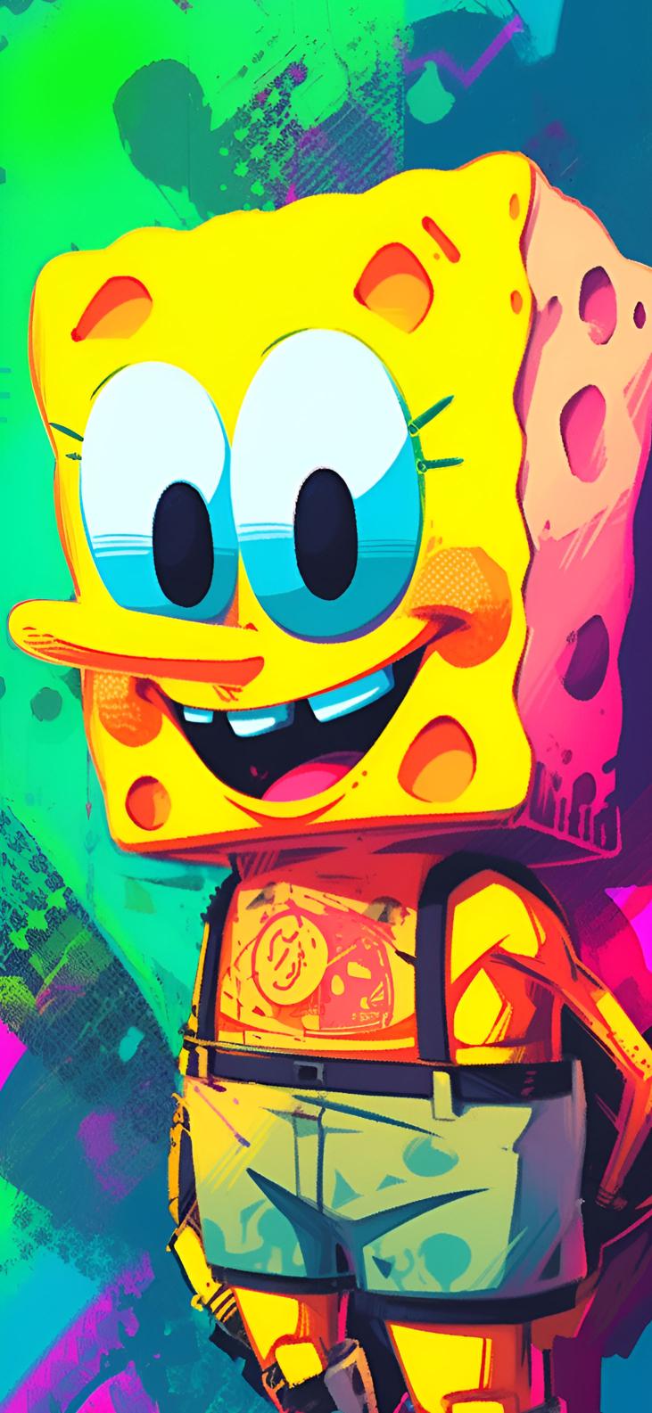 Download Trippy Spongebob Art