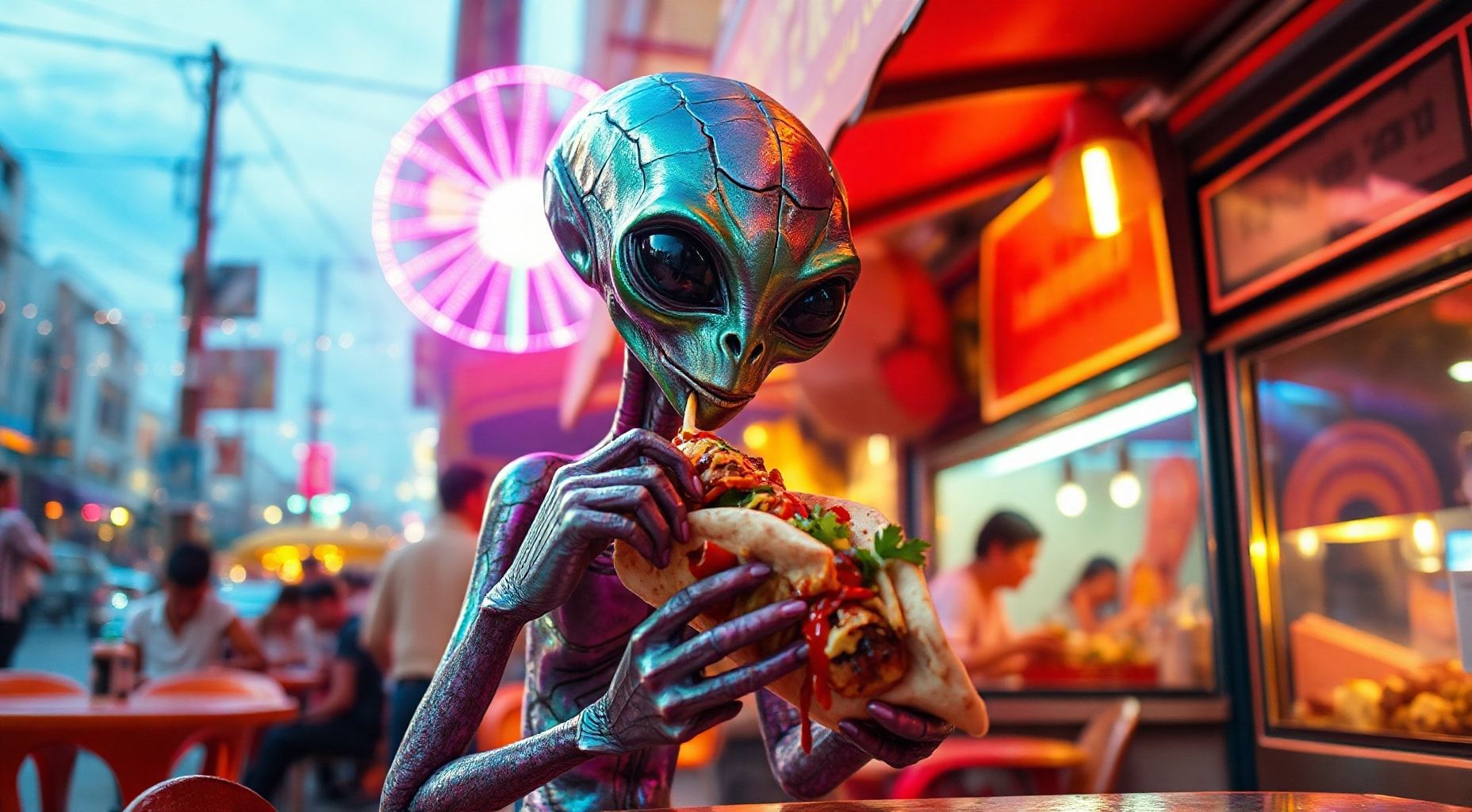 Download Un Extraterrestre Qui Mange Un Kebab