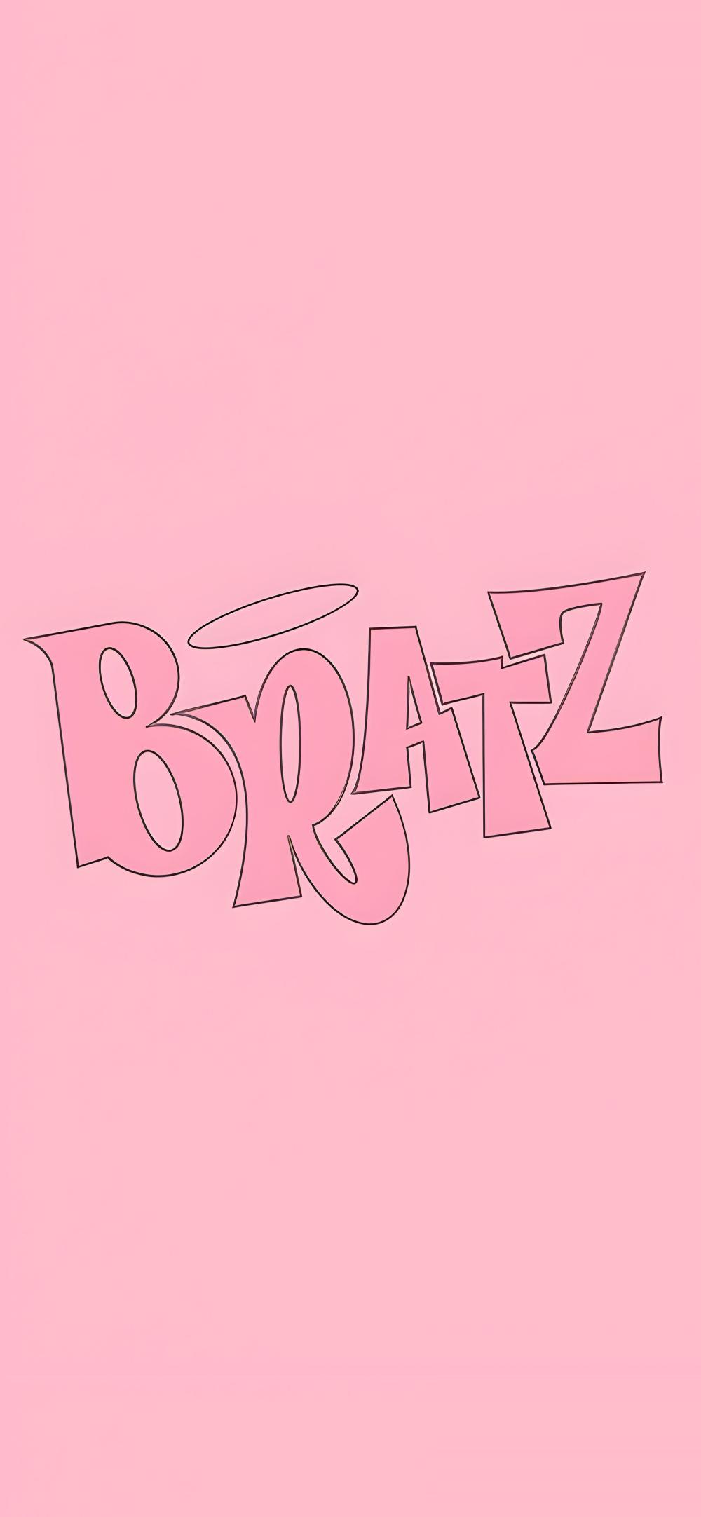 Download Bratz Logo Simple Pink