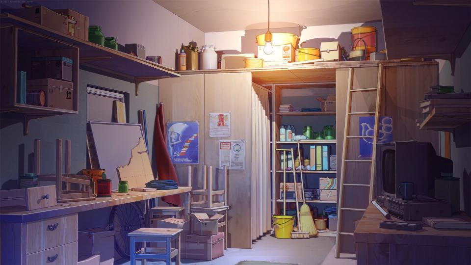 Download anime room free download