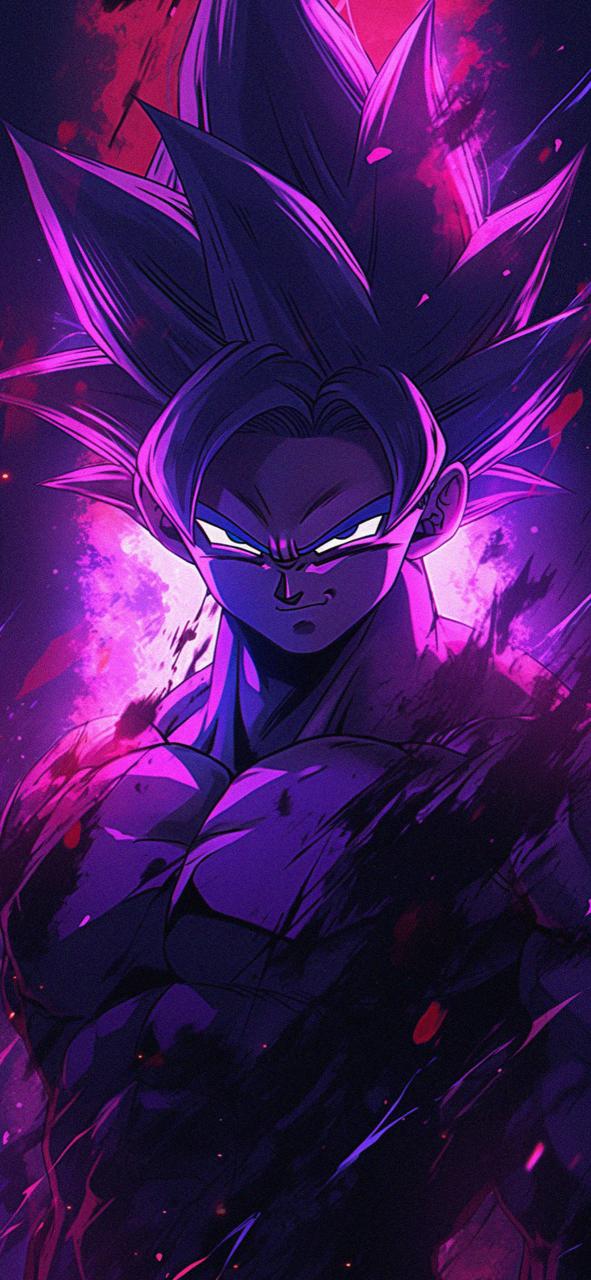 Download Dragon Ball Goku Purple