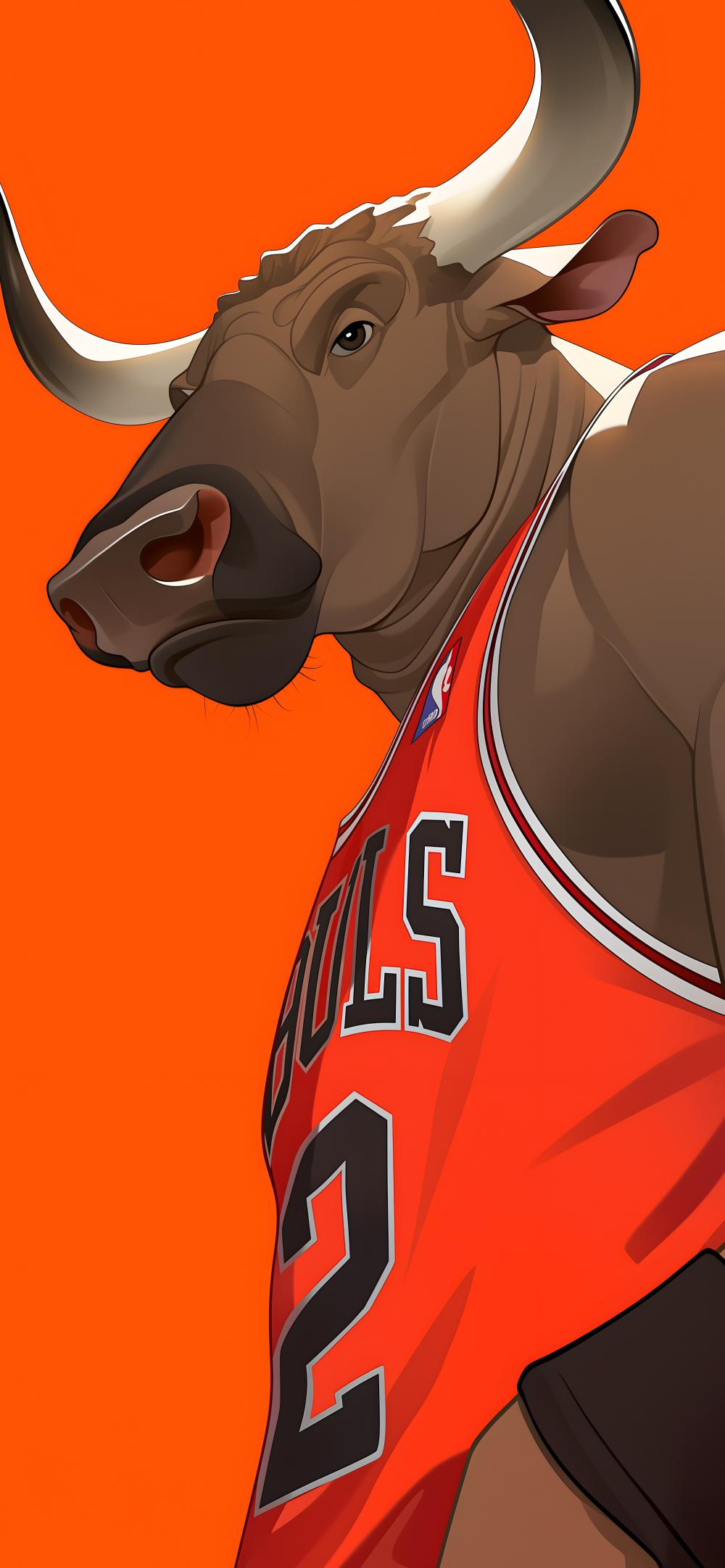 Download Chicago Bulls Cartoon Bull