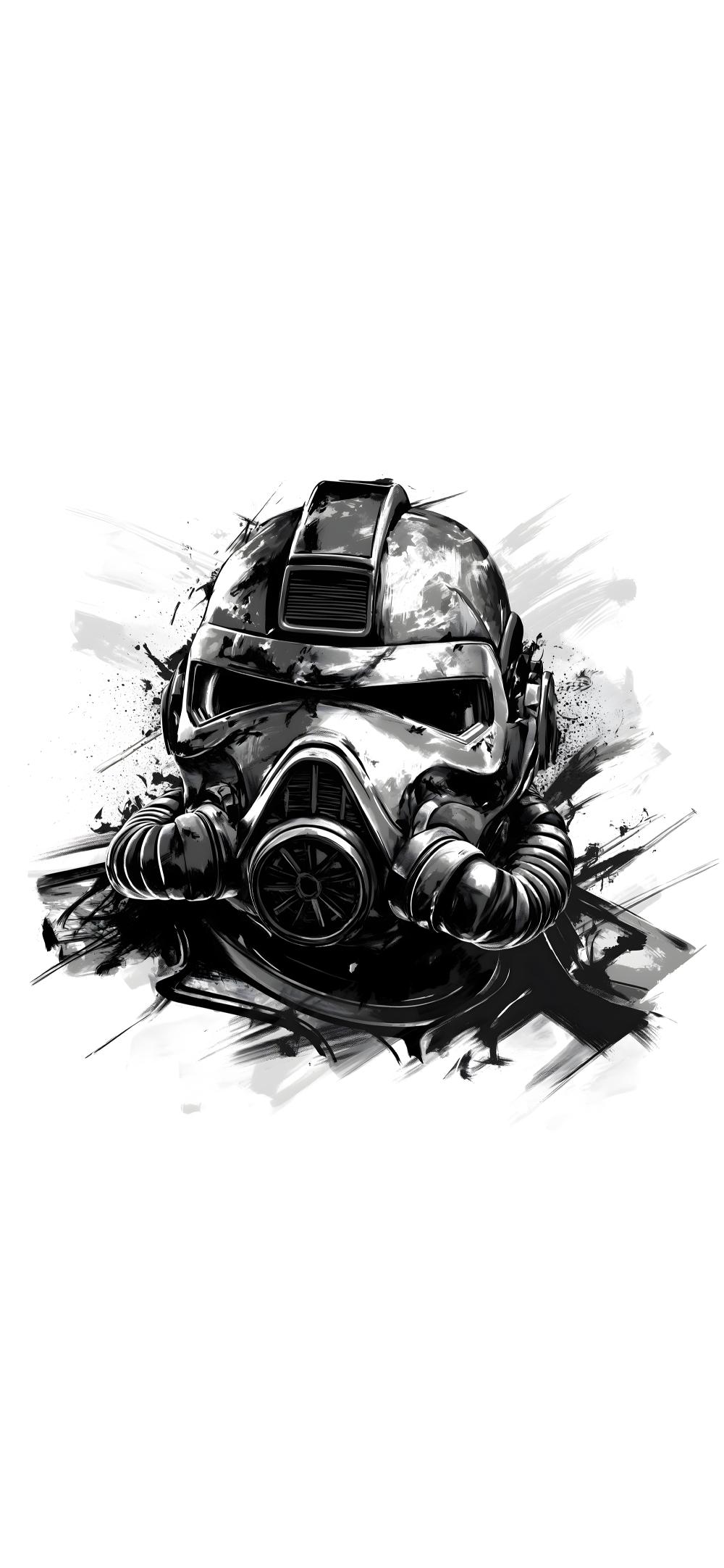 Download Fallout Helmet Sketch