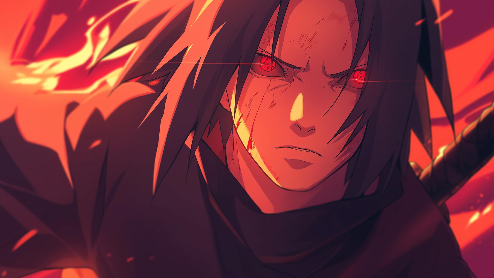 Download Sasuke Uchiha Naruto Sharingan Vengeance Desktop