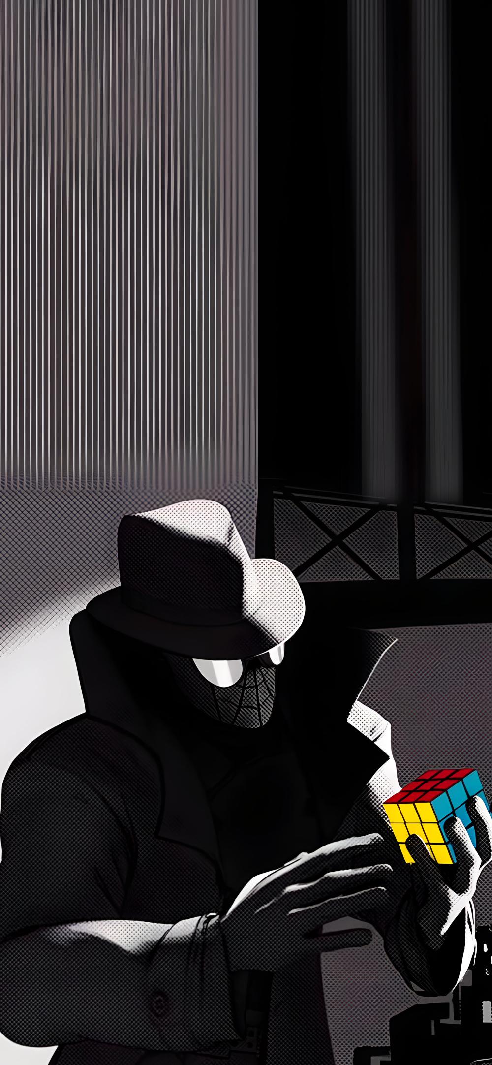 Download Spider Man Noir Rubiks Cube Mystery