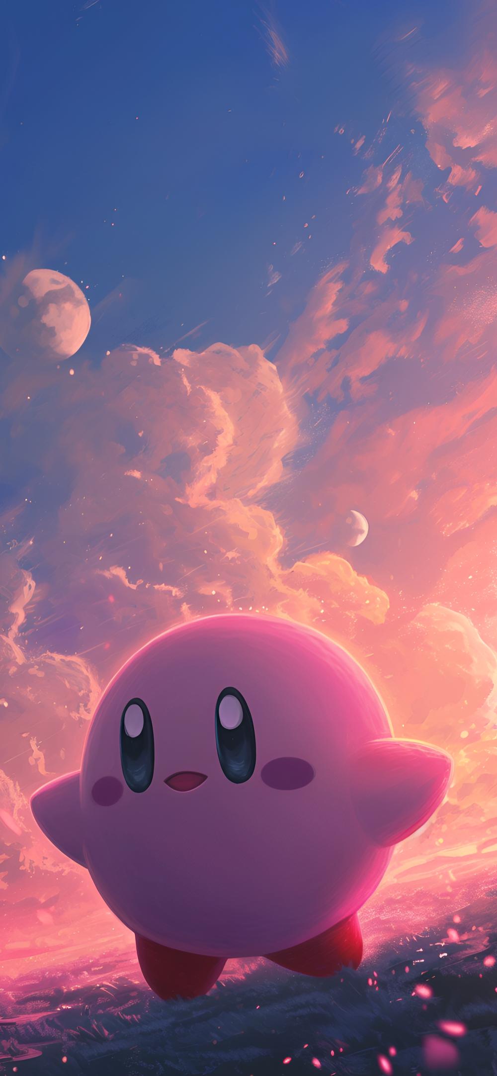 Download Kirby Magical Sky