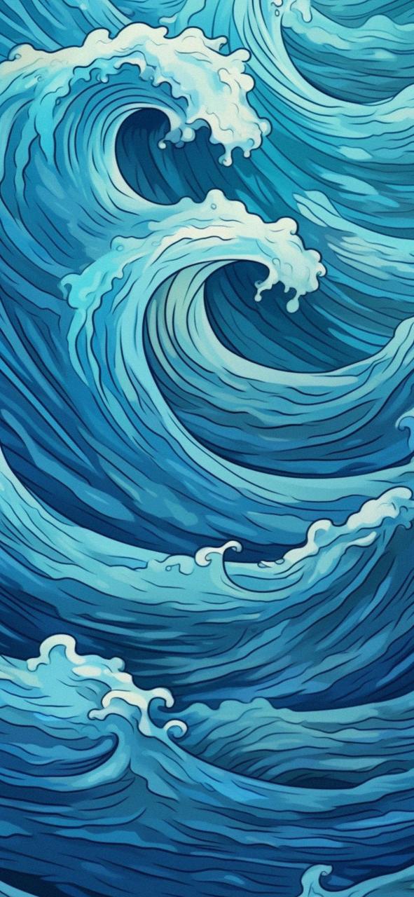 Download Cool Stormy Waves