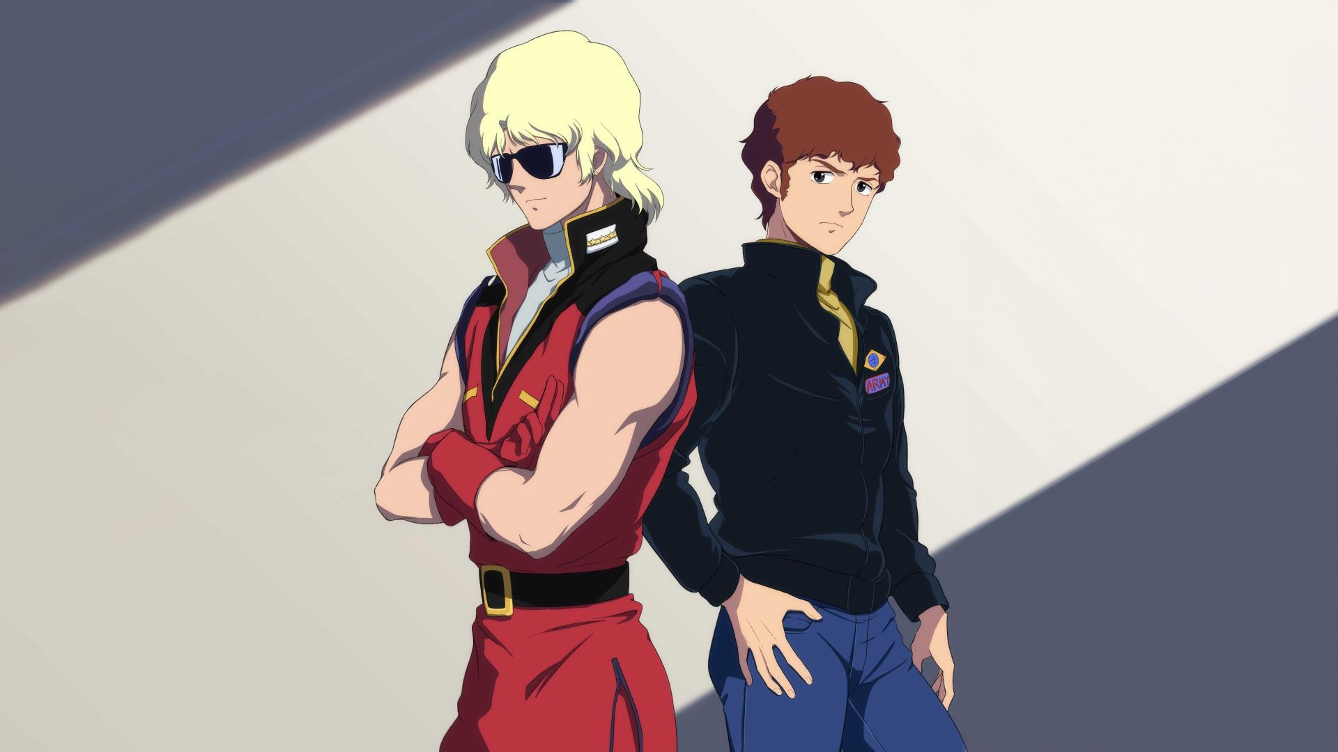 Download Char Aznable Amuro Ray