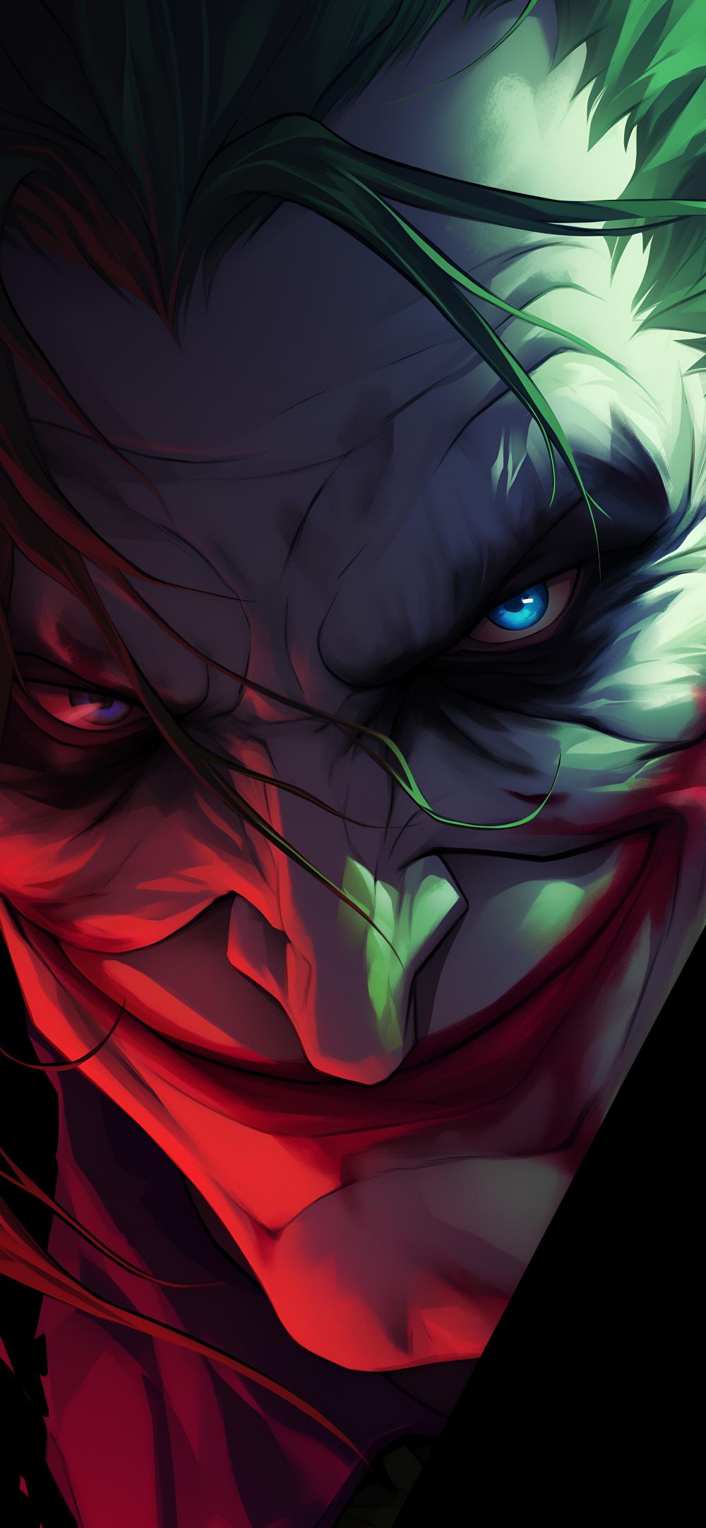 Download Joker Glowing Eyes Dark