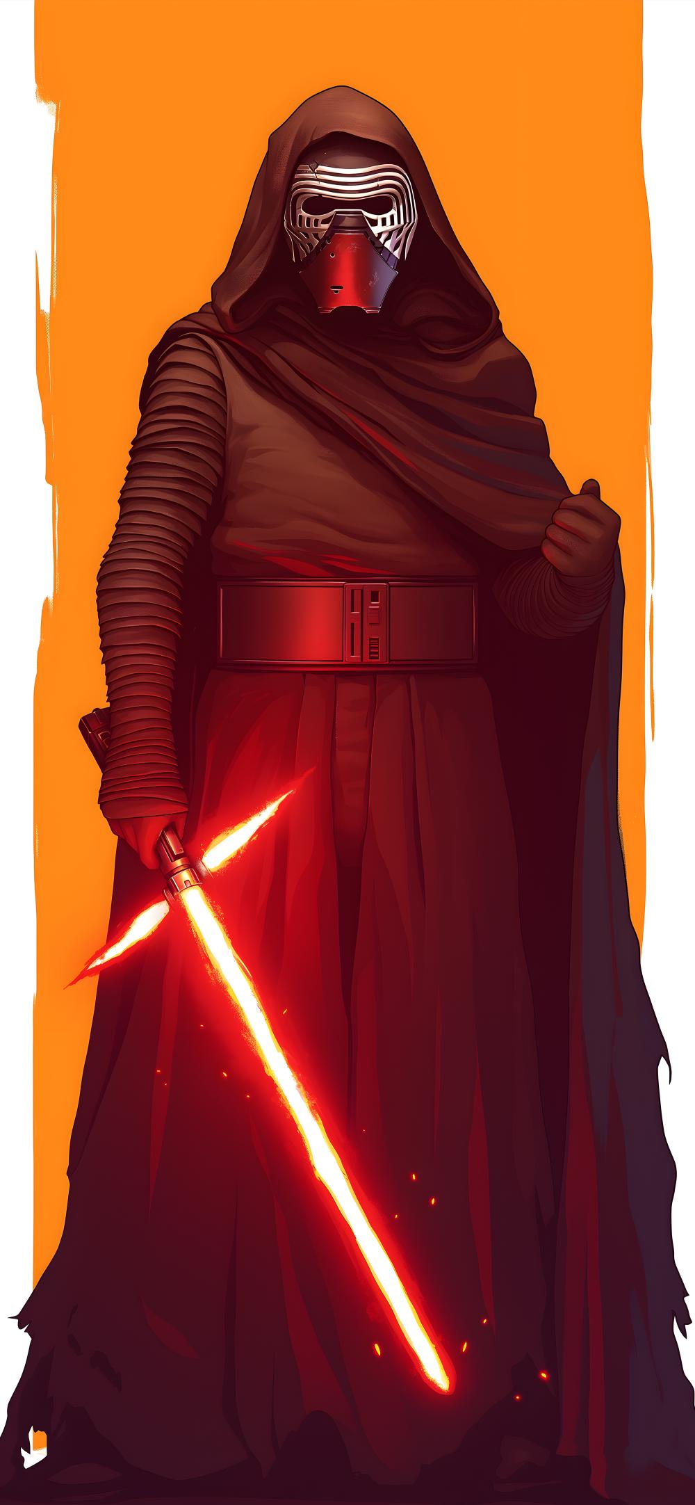 Download Kylo Ren Sith Lord Red Lightsaber