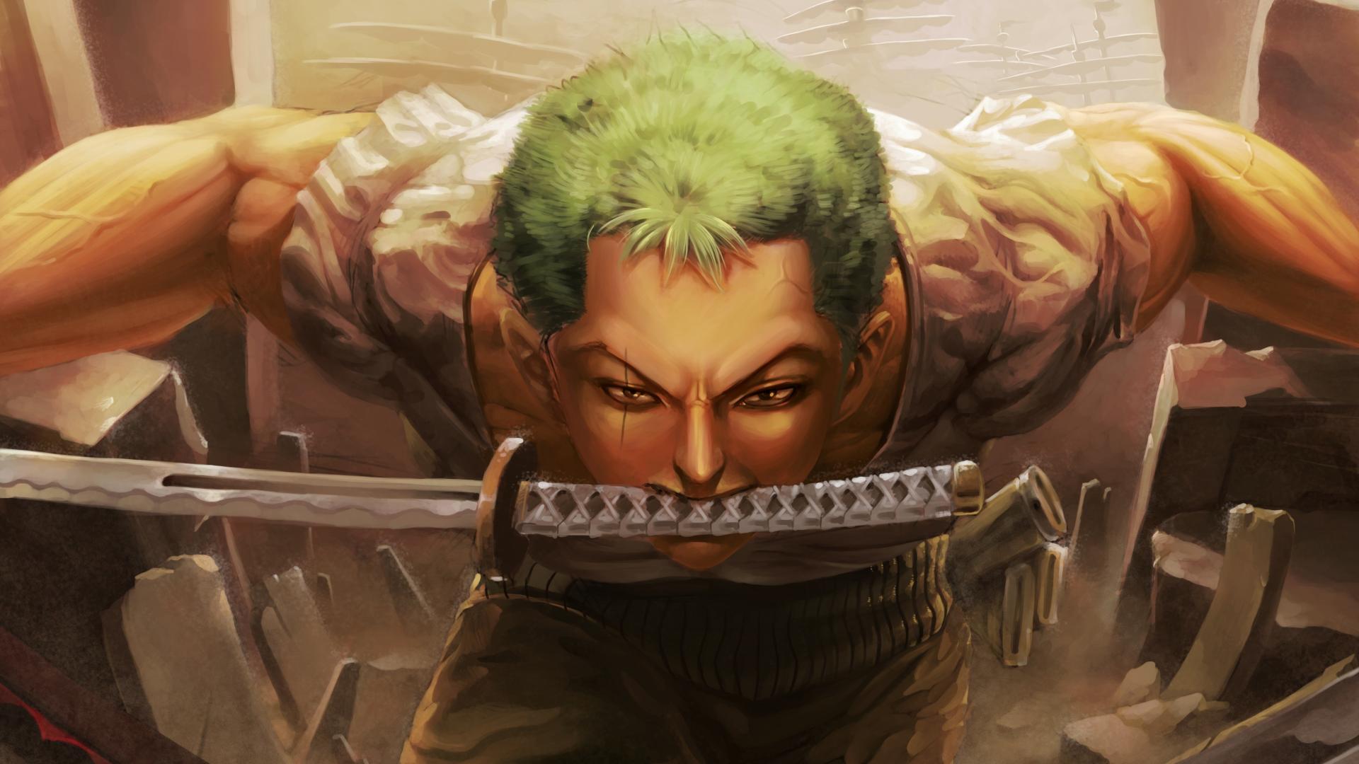 Download Roronoa Zoro Three Sword Style