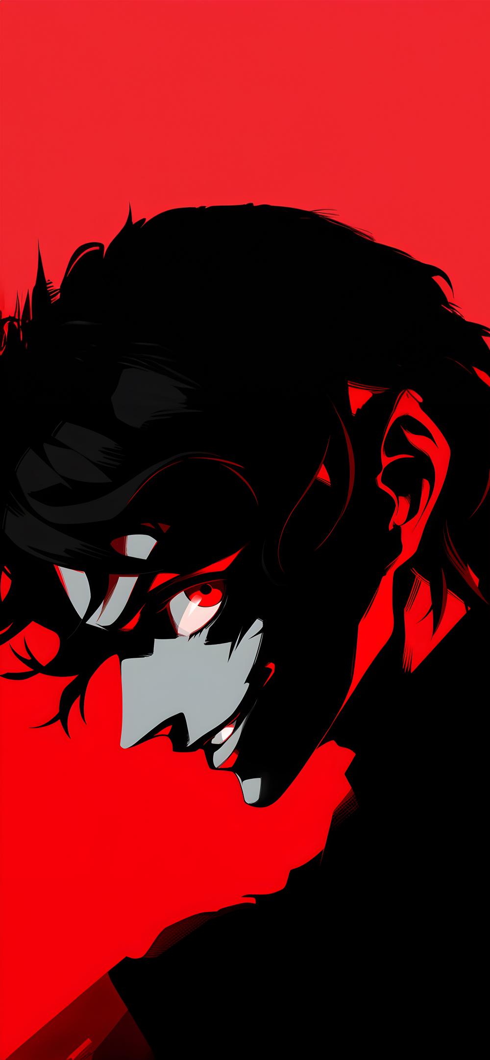 Download Persona 5 Joker Red Black