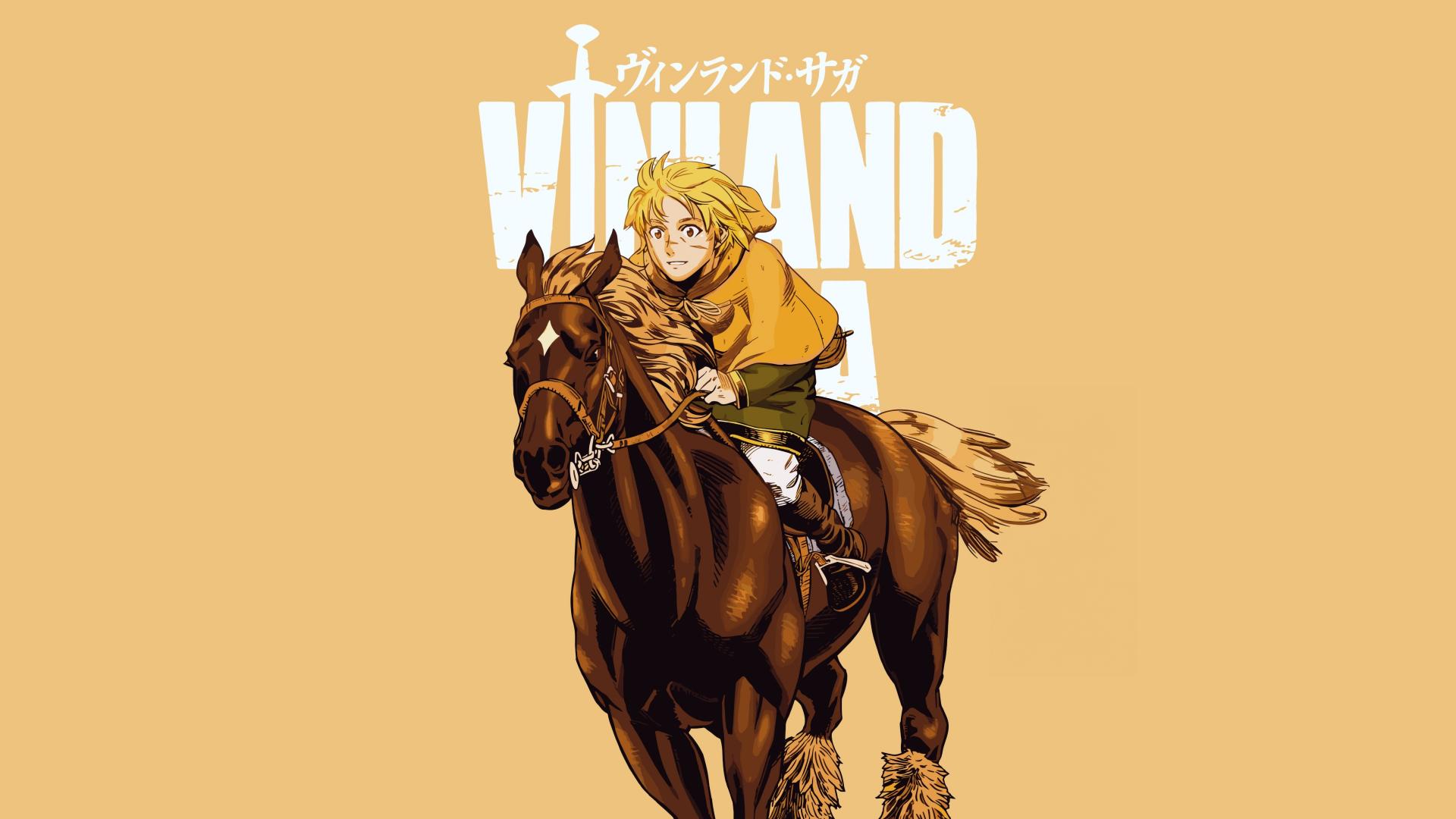 Download Vinland Saga Yellow background