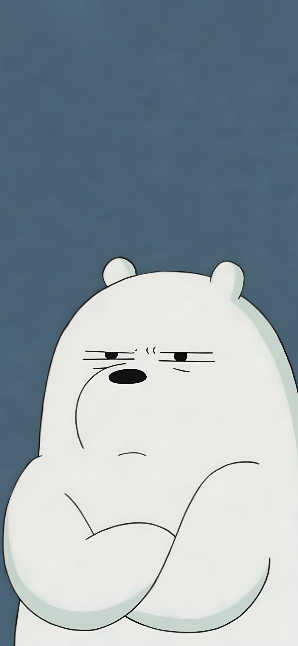 Download We Bare Bears Grumpy Ice Bear