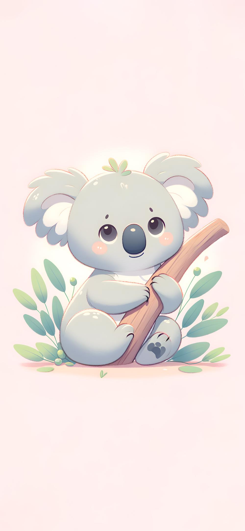 Download Adorable Koala Cartoon