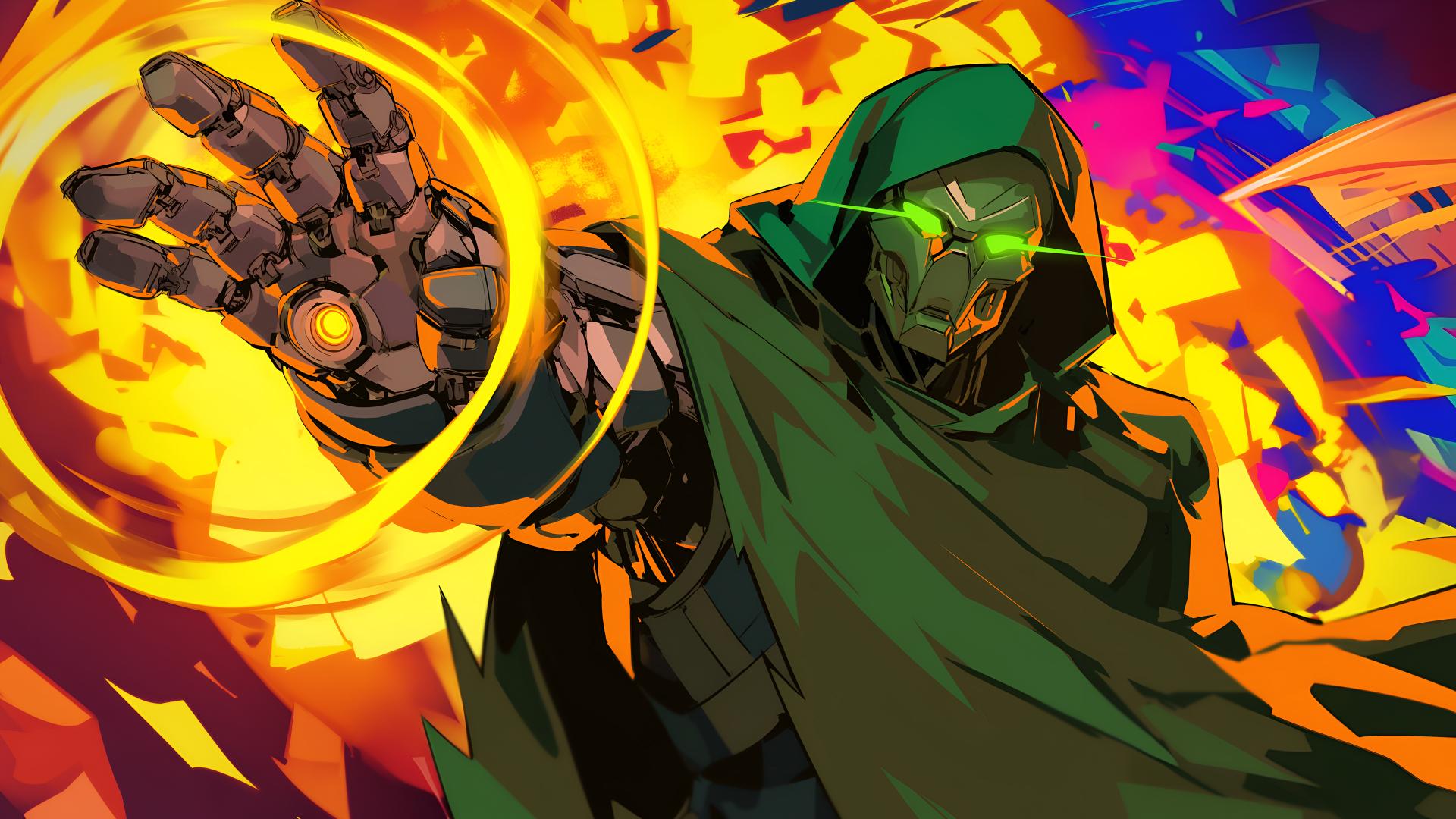 Download Doctor doom marvel desktop wallpaper 4k