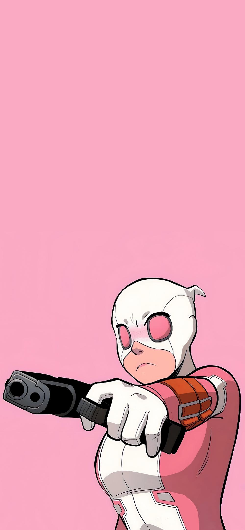 Download Gwenpool Gun Pink