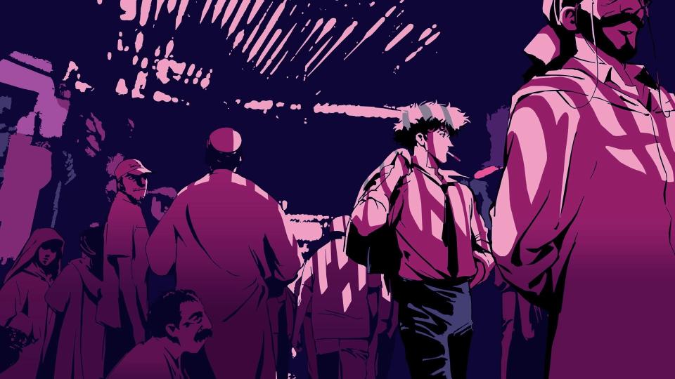 Download Cowboy Bebop Anime Purple