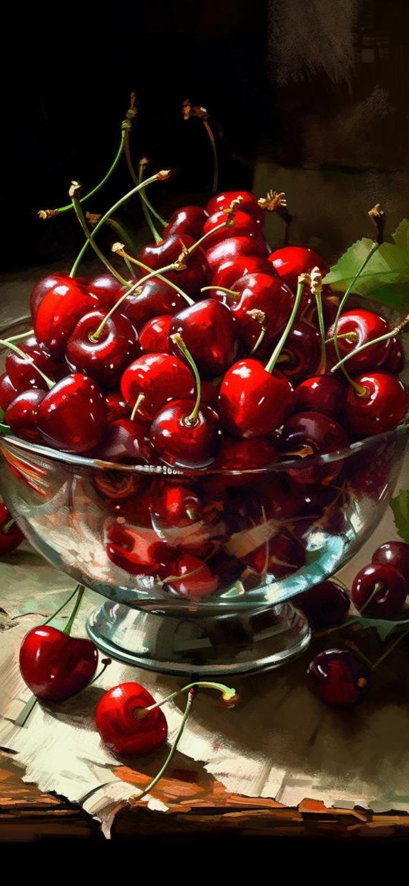 Download Aesthetic Cherries Art