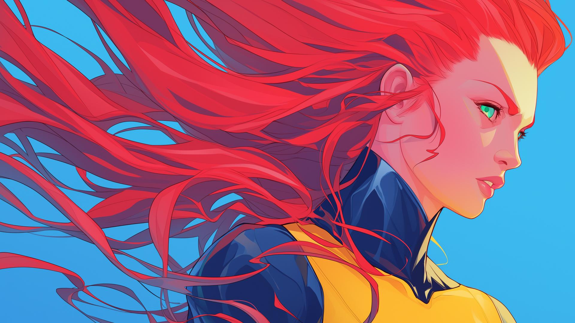 Download Marvel Jean Grey Comics X Men Desktop Wallpaper