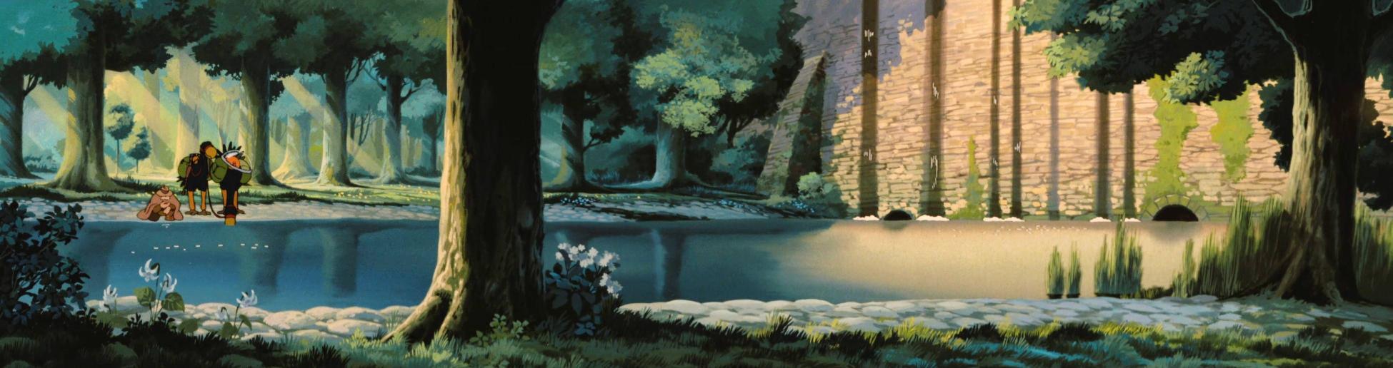 Download anime Studio Ghibli water