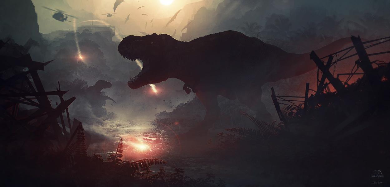 Download silhouette of T-Rex concept