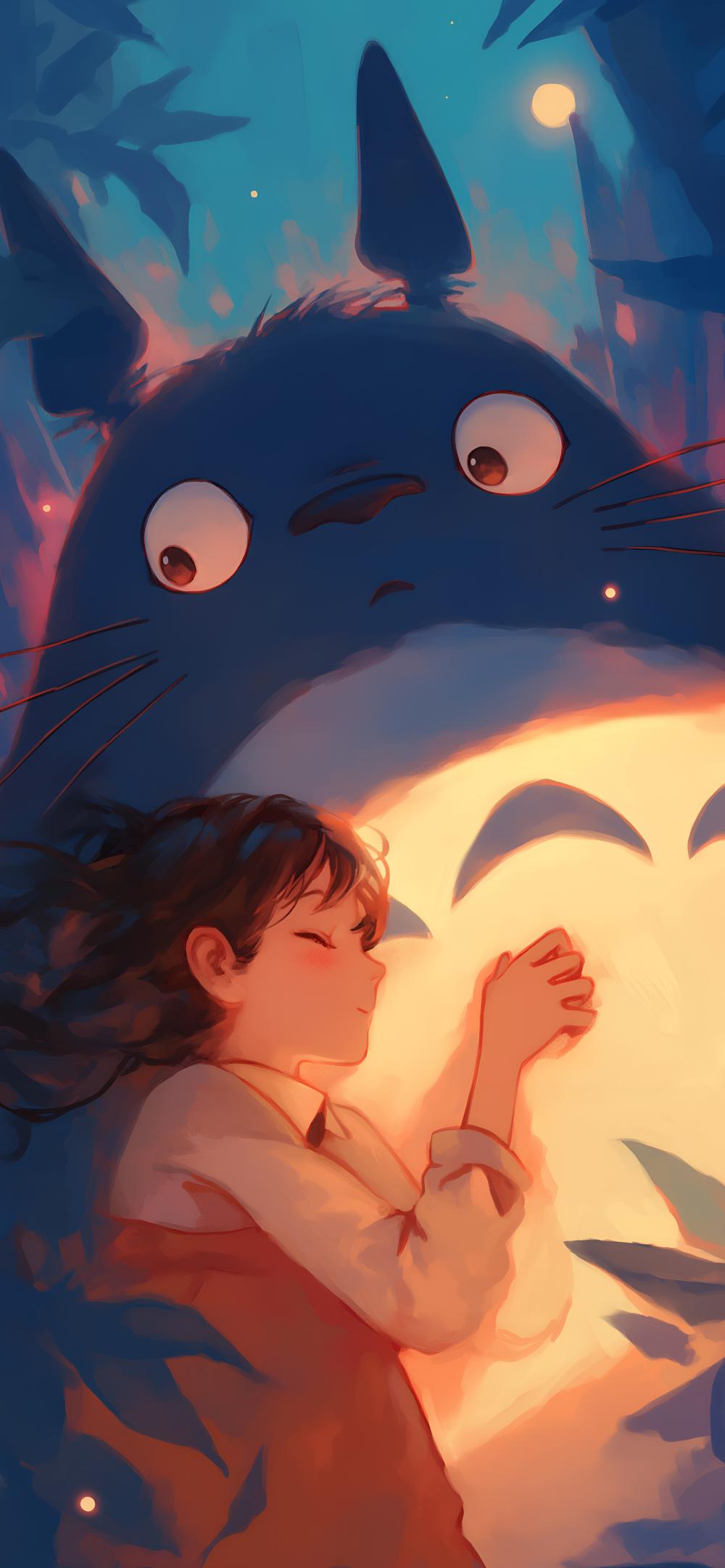 Download My Neighbor Totoro Cozy Night