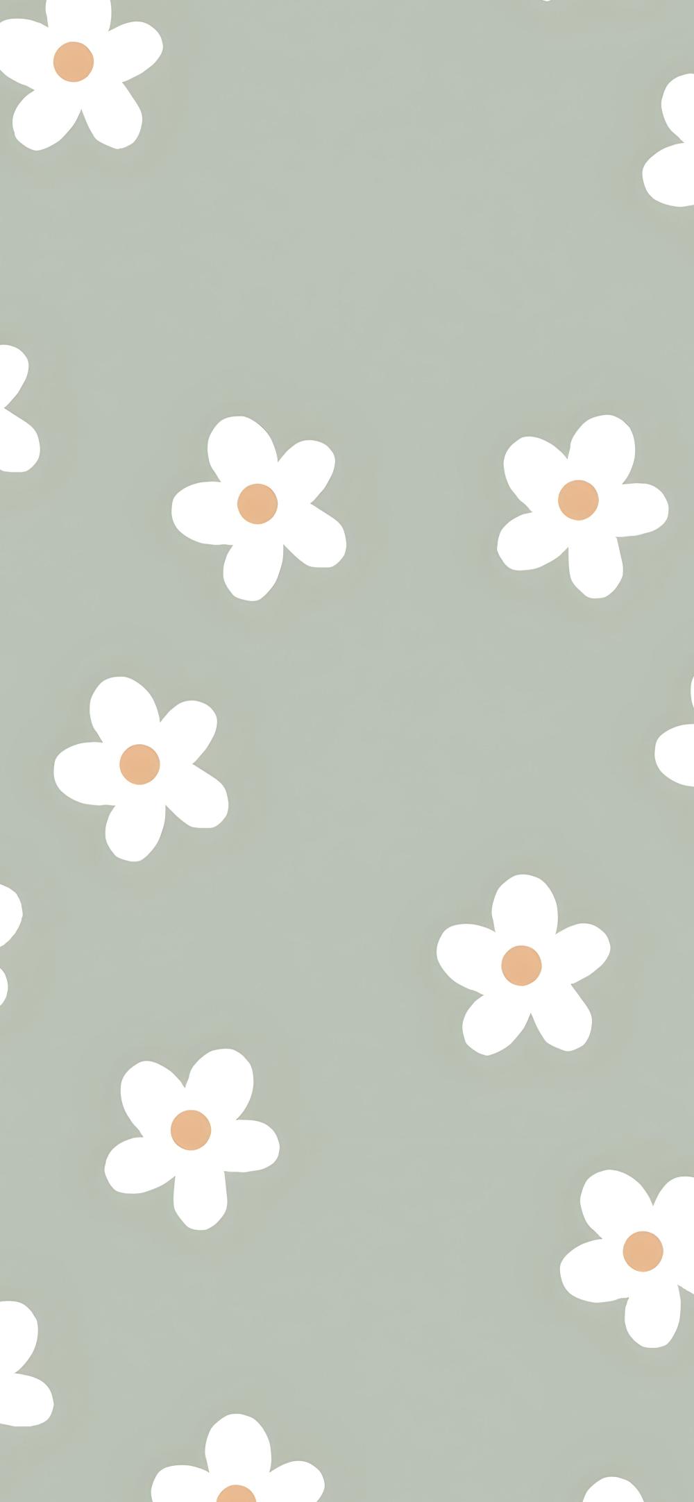 Download Minimalist Daisy Pattern