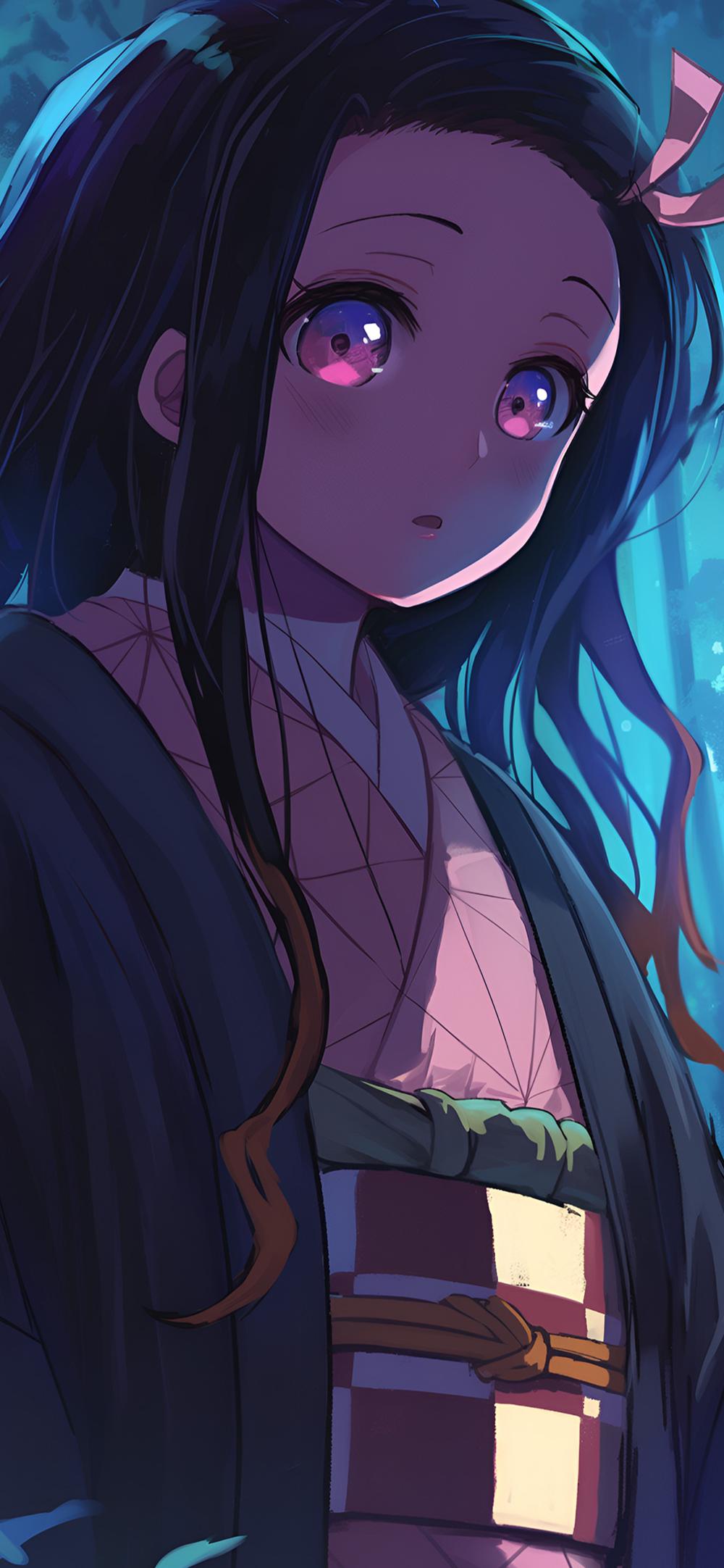 Download Demon Slayer Nezuko Forest Glow