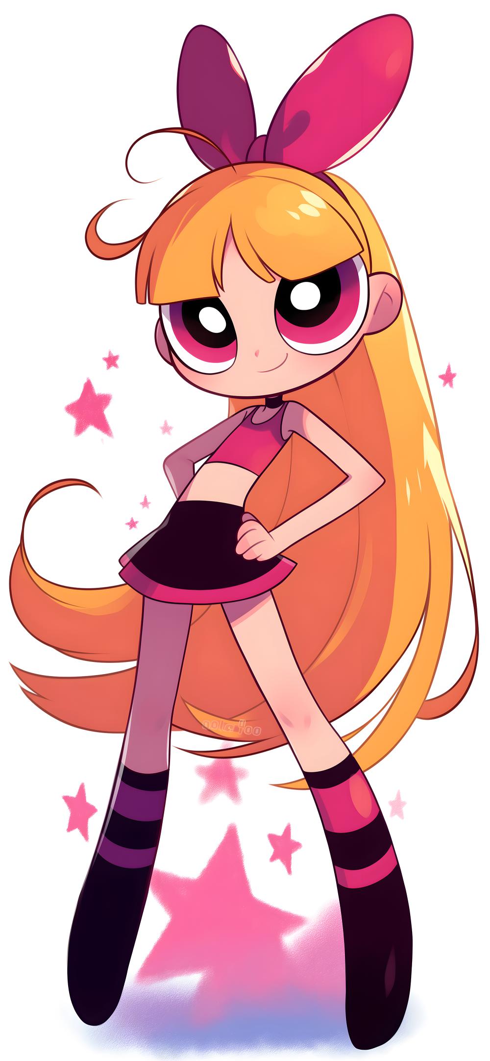 Download Blossom Powerpuff Girls Pose