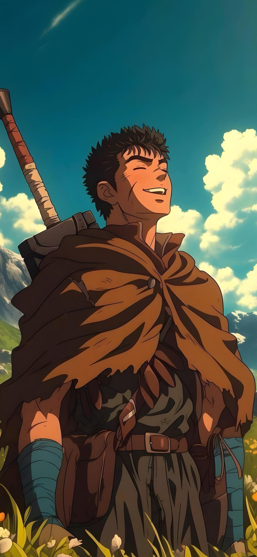 Download Berserk Guts Sunny Field