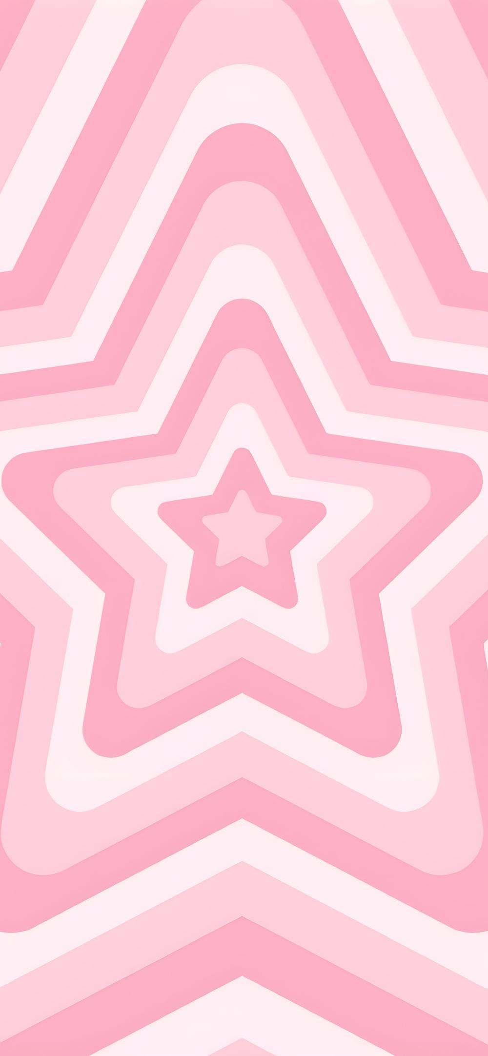 Download Pink Preppy Star Pattern