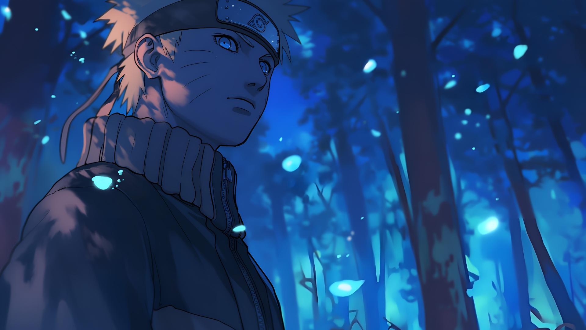 Download Naruto In The Forest Desktop