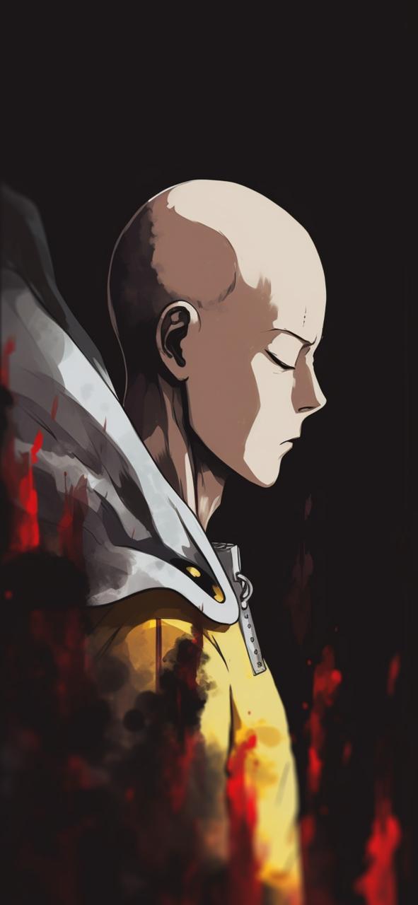 Download One Punch Man Saitama Black