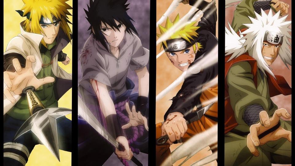 Download Naruto Sasuke Minato Jiraiya